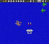 1942 gameplay screenshot on GBC