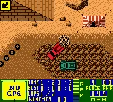 4x4 World Trophy gameplay screenshot on GBC