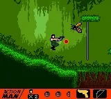 Action Man: Search for Base X gameplay screenshot on GBC