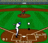 All-Star Baseball 2001 gameplay screenshot on GBC