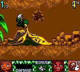Antz Racing gameplay screenshot on GBC