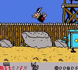 Asterix: Sur la Trace D'Idefix gameplay screenshot on GBC