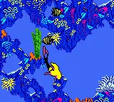 Barbie: Ocean Discovery gameplay screenshot on GBC