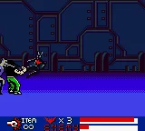Batman Beyond: Return of the Joker gameplay screenshot on GBC