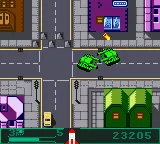 BattleTanx gameplay screenshot on GBC