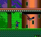Bionic Commando: Elite Forces gameplay screenshot on GBC