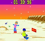 Boarder Zone gameplay screenshot on GBC