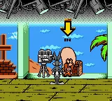 Bugs Bunny & Lola Bunny: Operation Carrot Patch gameplay screenshot on GBC