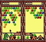 Bust-a-Move Millennium gameplay screenshot on GBC