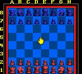 Chessmaster gameplay screenshot on GBC