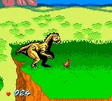 Dinosaur'us gameplay screenshot on GBC