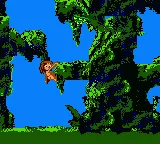Disney's Tarzan gameplay screenshot on GBC