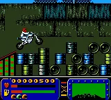 Evel Knievel gameplay screenshot on GBC