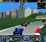F1 Racing Championship gameplay screenshot on GBC