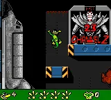 Gex 3: Deep Pocket Gecko gameplay screenshot on GBC