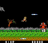 Ghosts 'n Goblins gameplay screenshot on GBC