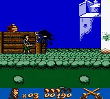 Gold and Glory: The Road to El Dorado gameplay screenshot on GBC