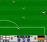 Golden Goal gameplay screenshot on GBC
