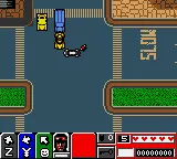 Grand Theft Auto 2 gameplay screenshot on GBC