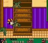 Gremlins: Unleashed gameplay screenshot on GBC