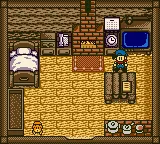 Harvest Moon GBC gameplay screenshot on GBC
