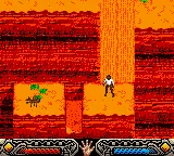 Indiana Jones and the Infernal Machine gameplay screenshot on GBC