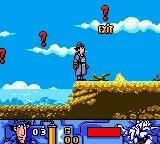Inspector Gadget: Operation Madkactus gameplay screenshot on GBC