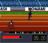International Track & Field: Summer Games gameplay screenshot on GBC
