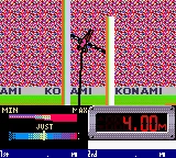 International Track & Field gameplay screenshot on GBC
