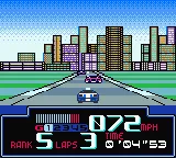 Jeff Gordon XS Racing gameplay screenshot on GBC