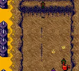 Jeremy McGrath Supercross 2000 gameplay screenshot on GBC