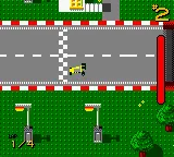 Lego Stunt Rally gameplay screenshot on GBC