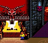 Little Nicky gameplay screenshot on GBC