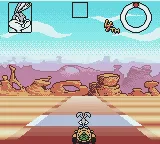 Looney Tunes Racing gameplay screenshot on GBC