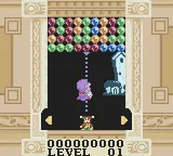 Magical Drop gameplay screenshot on GBC