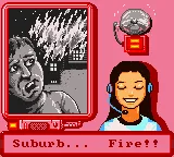 Matchbox: Emergency Patrol gameplay screenshot on GBC