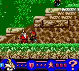 Merlin gameplay screenshot on GBC