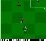 Mia Hamm Soccer Shootout gameplay screenshot on GBC