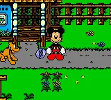 Mickey's Racing Adventure gameplay screenshot on GBC