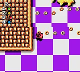 Micro Machines 1 and 2: Twin Turbo gameplay screenshot on GBC
