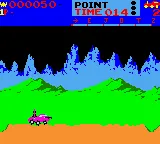 Midway Presents Arcade Hits: Moon Patrol & Spy Hunter gameplay screenshot on GBC