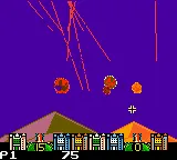 Missile Command gameplay screenshot on GBC