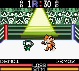 Monkey Puncher gameplay screenshot on GBC