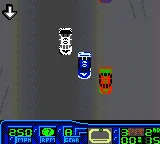 NASCAR Heat gameplay screenshot on GBC