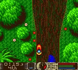 NASCAR Racers gameplay screenshot on GBC