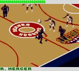 NBA 3 on 3 featuring Kobe Bryant gameplay screenshot on GBC