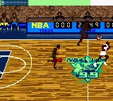 NBA Jam 99 gameplay screenshot on GBC