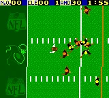 NFL Blitz 2000 gameplay screenshot on GBC