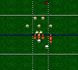 NFL Blitz 2001 gameplay screenshot on GBC