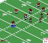 NFL Blitz gameplay screenshot on GBC